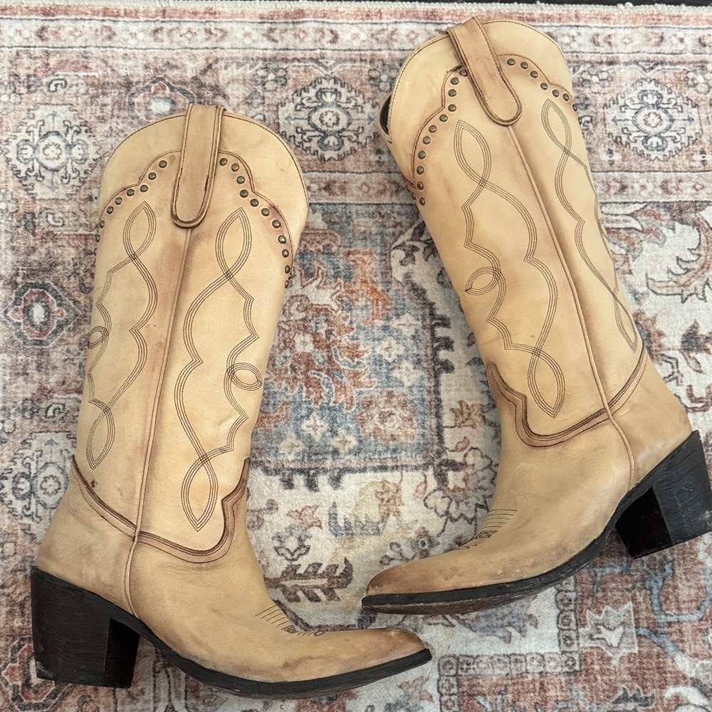 Shyanne Studded Cowboy Boots